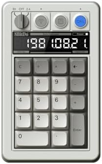 8BitDo レトロ 18 メカニカル テンパッド、電卓モードをサポート、Windows および Android 用 Bluetooth/2.4G/有線テンパッド - (M)