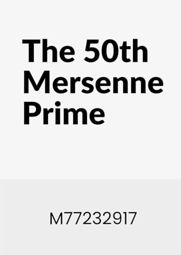The 50th Mersenne number