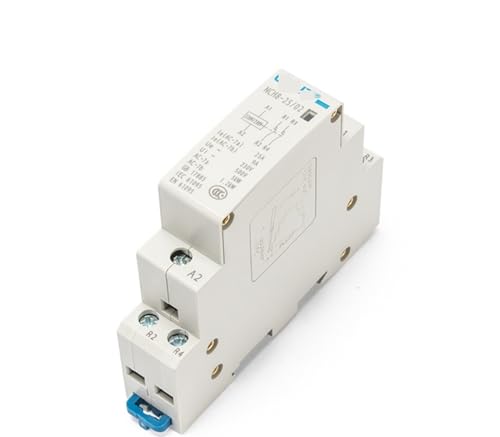 Contacteur modulaire AC NCH8-25 pour tableau électrique domestique 25A 220V 230V 2NC