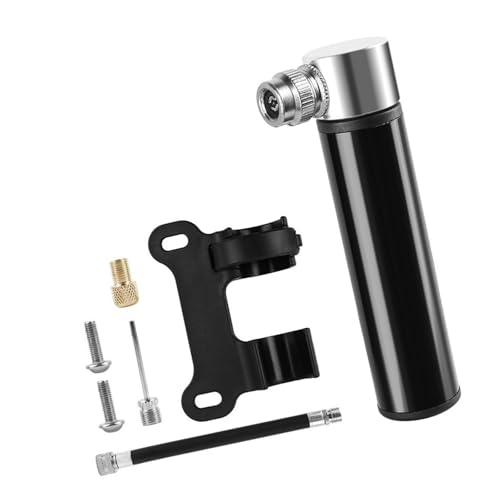 Shurhome Effizienter manueller Fahrrad Inflator, Sportgeräte Inflator, Hochleistungspumpen, ergonomischer, Fahrradzubehör, Hochdruck Fahrradpumpen
