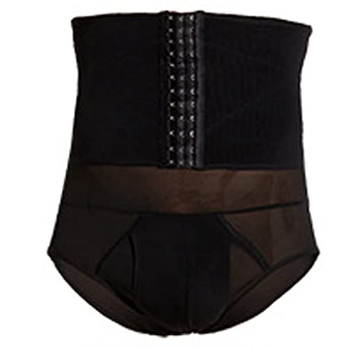 Cinturón abdominal de compresión con ganchos y calzoncillos moldeadores masculinos
