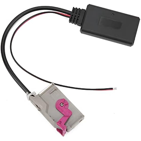 Moduł Samochodowy Bluetooth Adapter AUX-IN dla A3 A8 TT RNS-E, Wysokiej Jakości materiał ABS, Prosta Instalacja Okablowania, Odpowiedni dla Miłośników