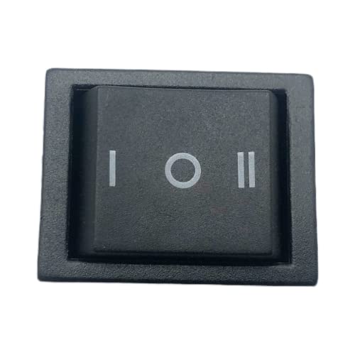 6Pin Rocker Switch up to Canal R Series 10T85 Black R5 16A/250V Replacement for R5 Hongju R Series Taiheng Light Country TH3 DRH241539 Defond