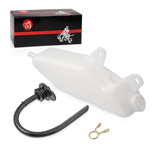 Radiator Reservoir Tank with Cap For Yamaha YFZ450 YFZ 450 2004-2009 2012 2013 5TG-21871-00-00 Coolant Reservoir Tank