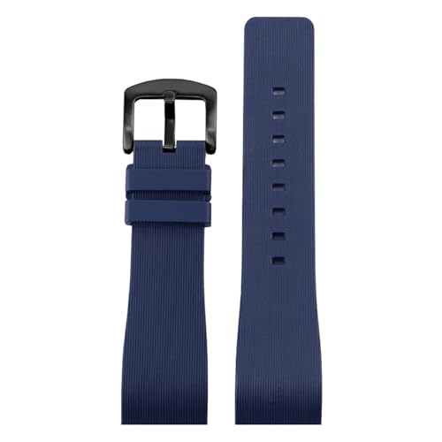 Bracelet montre étanche en caoutchouc résistant avec interface Santos 100