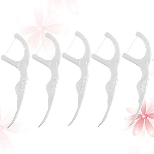 EXCEART 200 Pcs Fio Dental Varas Frescas Limpa Fio Pega Sedoso Conforto Fio Dental para Remover a Pl