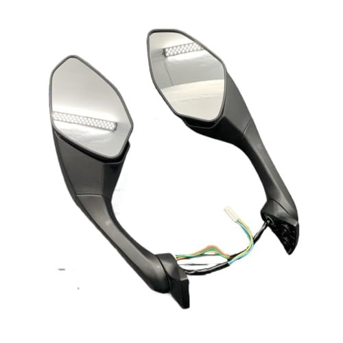Espejos retrovisores LED intermitentes plegables motocicleta YZF R6 R1