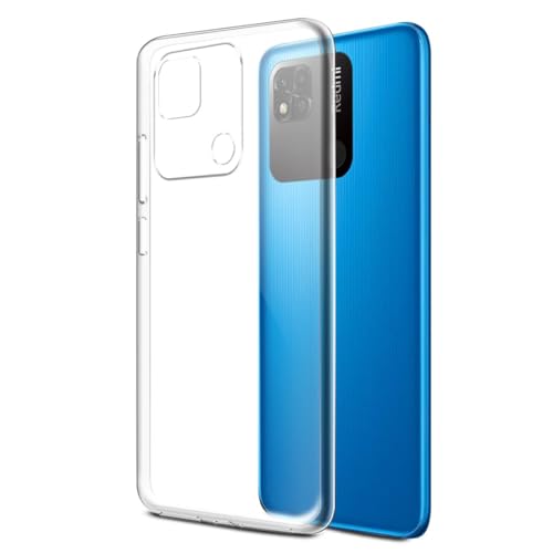 Image of COVERBLACK Rubber Back Cover for Mi REDMI 9ACTIVE - Transparent