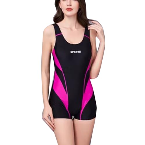 Maillot de bain une pièce boyleg pour femme | Monokini sport