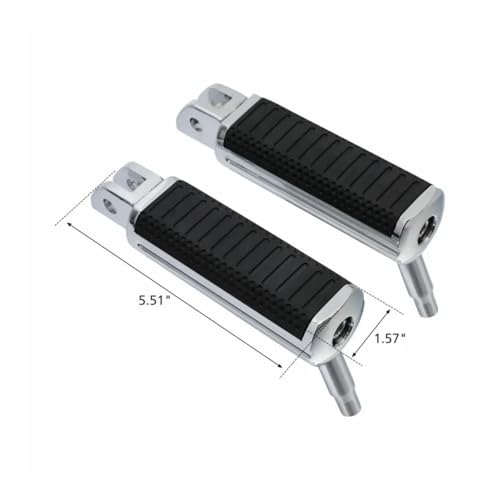 Repose pied moto anti-glisse pour résoudre l'inconfort sur Street Bob 18-22 - 6