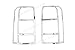 Razer Auto Chrome Tail Light Bezel Trim Cover for 2007-2014 Jeep Patriot