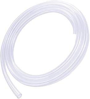 Silicone Tube 1/8"(3mm) ID x 3/16"(5mm) OD Clear Flexible Silicone Rubber Tubing Water Air Hose Pipe Transparent (3.3ft / 1m3 x 5mm)