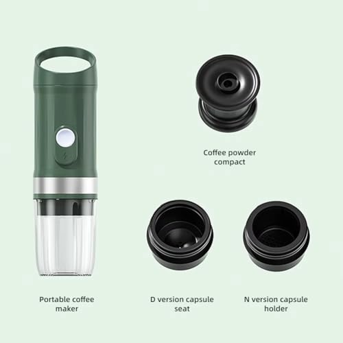 Cafetière espresso électrique portable compacte résolvant le manque d'eau chaude