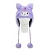 Bioworld Kuromi-Inspired Purple Plush Laplander