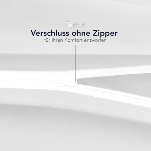 Dreamzie - Kissenbezug 30x50cm - 2er Set - 100% Baumwolle - Weiß – Ansicht 4