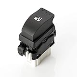 Lieferumfang: 1x Schalter LST Elektrischer Fensterheber Schalter Taste vorne rechts kompatibel mit Renault Clio 2 II