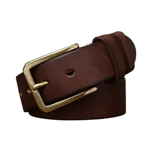 Ceinture cuir de vache véritable accessoire unisexe idéal pour vos jeans de tous les jours
