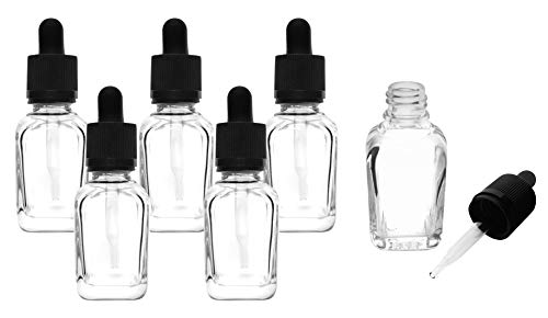 EISCO 6-Pack Heavy Duty Dropping Bottles (30ml)