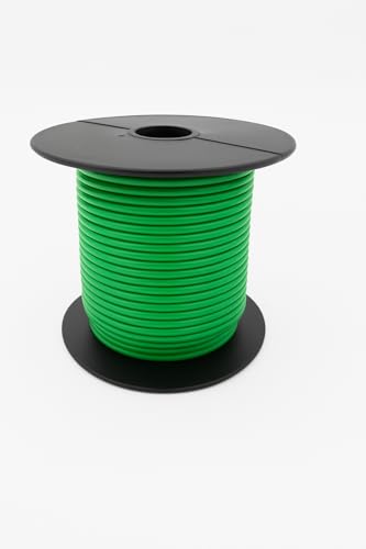 Fil THHN en cuivre massif 14 AWG vert - Câble électrique de construction 600V 15,2m