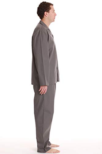 #followme Plaid Pajama Set for Men Long Sleeve Long Pant Sleepwear and Loungewear Pjs3