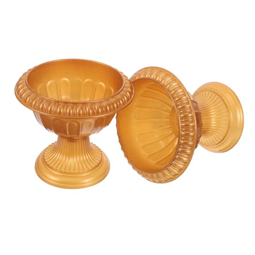 IMIKEYA 2pcs Roman Flowerpots for Weddings Decorative Guide Pillars for Garden Home Lightweight Design for Use for Ceremonies Walkways