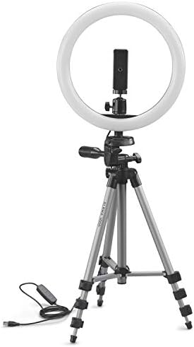 CULLMANN - 52119 - Alpha 1800 Mobile Tripod BT w. Stojak na smartfona i wyzwalacz Bluetooth (wysokość wysuwu 140 cm, z 3-kierunkową głowicą, maks. obciążenie 2 kg, ciężar 900 g), czarny