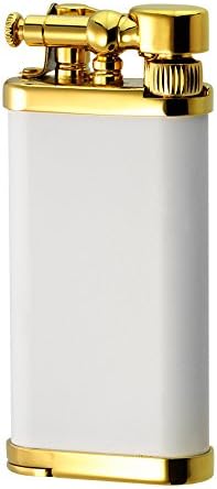 IM Corona Old Boy Gold/White Matte Pipe Lighter