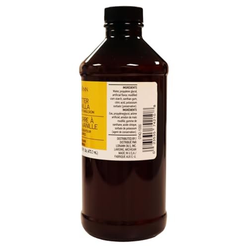 image for LorAnn Oils Butter Vanilla Bakery Emulsion: True Essence, Ideal for Bo
