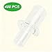 400 Pcs Breathalyzer Mouthpieces Compatible with S-80-75, Washable and Hygienic Reusable Plastic Breathalyzer Tips, Replacement Mouthpieces for Breath Alcohol Tester