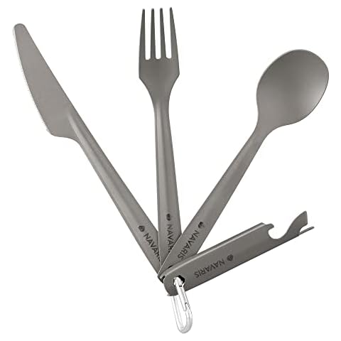 Navaris Titan Camping Besteck 4tlg Cover