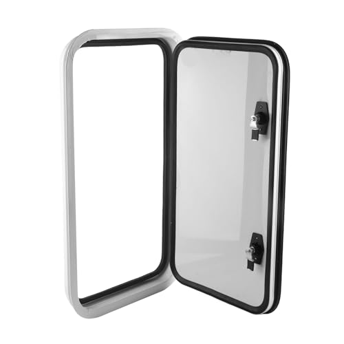 Akozon Access Door, 700x400mm Marine Access Hatch Rounded Boat Deck Hatch Access Storage Compartment Hatch for RV, Akozonzhq9r0smxt
