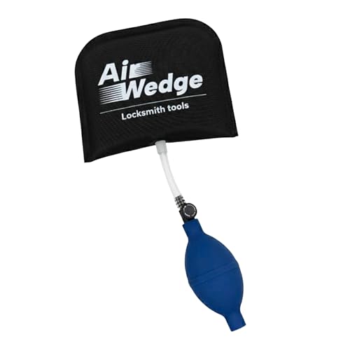 Professional Air Wedge Bag Pump Medium Inflatable Shim & Leveling Tool Heavy-Duty Ballistic Nylon Air Jack for Car Window Installation and Home Use Damage-Free Alignment