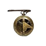  INPETS Reflux Ancien Objet Pur-cuivre Boussole Montre de Poche Boussole Style C32 Figurines Ornements Cadeaux Art Artisanat antiquités chinoises/117