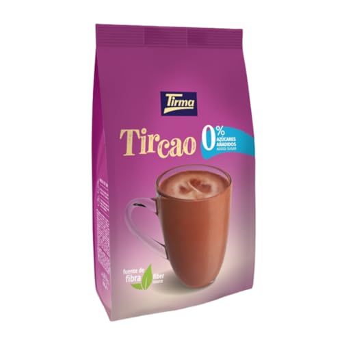 Tirma TirCao 0% Azúcares Añadidos | Cacao Soluble | Ideal para Acompañar el Desayuno | 350g