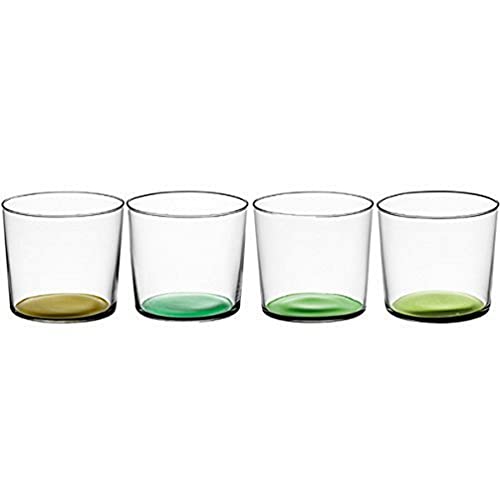 LSA Coro Becher 310ml Leaf Farben x 4, Green