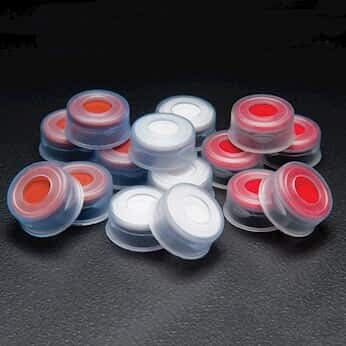 Capuchon à clipser 10 mm 11 mm en PTFE de haute inertie chimique pour flacons