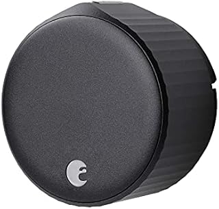 August Wi-Fi, (4th Generation) Smart Lock – Fits Your Existing Deadbolt in Minutes, Matte Black