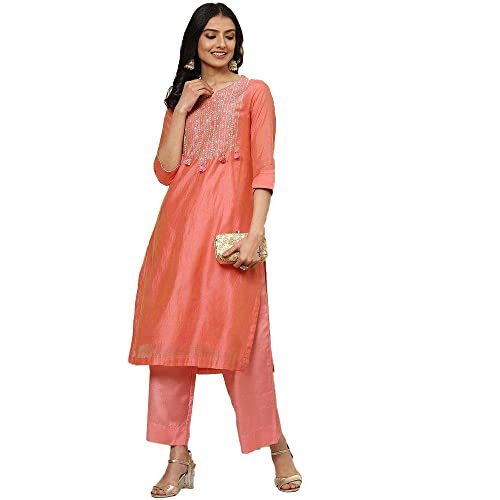 Image of BIBA Polyester Woven Womens Palazzo