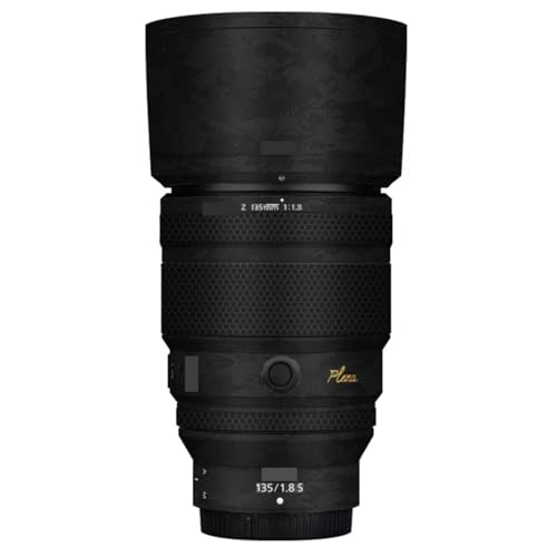 Nikon Z 135mm F1.8 S Plena autocollant anti-rayures de protection objectif couleur Knight Black