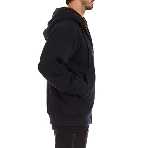 Image of Smith's Workwear Men's Big Men's Sherpa-lined Fleece Jacket