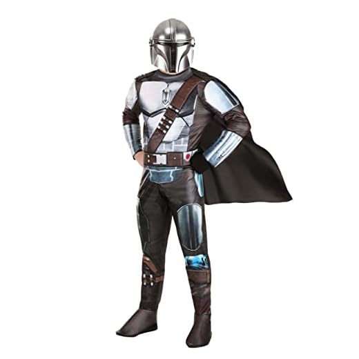 Jazwares Disfraz de The Mandalorian de lujo para hombre