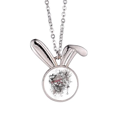 Collier lapin pirate graffiti pour affirmer votre style lors de vos sorties urbaines