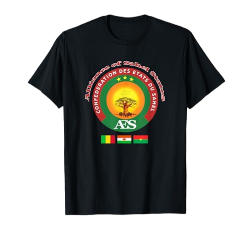 Burkina Faso, Mali et Niger, Alliance des États du Sahel, T-Shirt