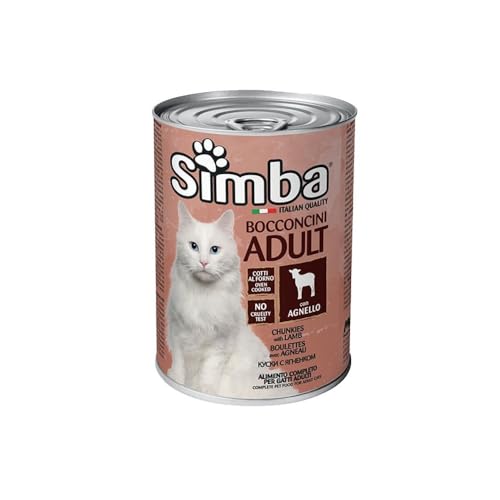 MONGE - SIMBA GATTO BOCCONCINI CON AGNELLO 415 GR. - 0761