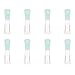FOMIYES 8Pcs Ear Remover Punte di Ricambio Ear Cleaner Macchina Fotografica Otoscopio Strumento' orecchio Del Silicone Cucchiaio Orecchio Cucchiaio Cerume Earpicks Rimozione Forniture