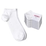 Histoire de Gambettes - Socquettes Femme Premium - Chaussettes Basses invisibles en Coton Blanches - Taille 36-40 - Fabriquées en Europe - Lot de 10 paires – 8 Couleurs