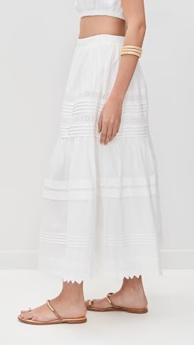 Pixie Market Women's Cotton Eyelet Skirt4