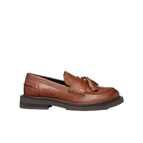 Traspiranti e confortevoli Geox D Serilda H, Moccasin Donna, Lt Brown, 39 EU