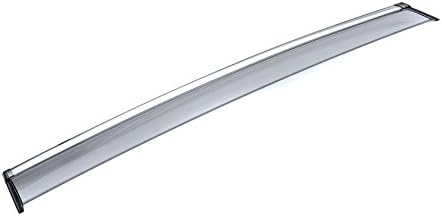 WellVisors Window Visors Wind Deflectors Compatible with Toyota 2008-2017 Venza with Chrome Trim Rain Guards 3-847TY036