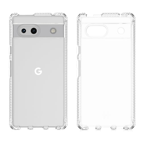 Coque Google Pixel 7a antichoc de qualité militaire Itskins transparente